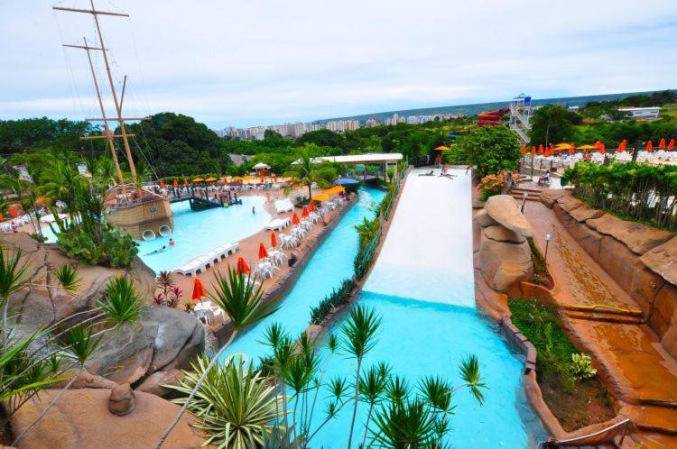 Spazzio Diroma Acqua Park Luxo - Parque Aquatico Incluso Caldas Novas