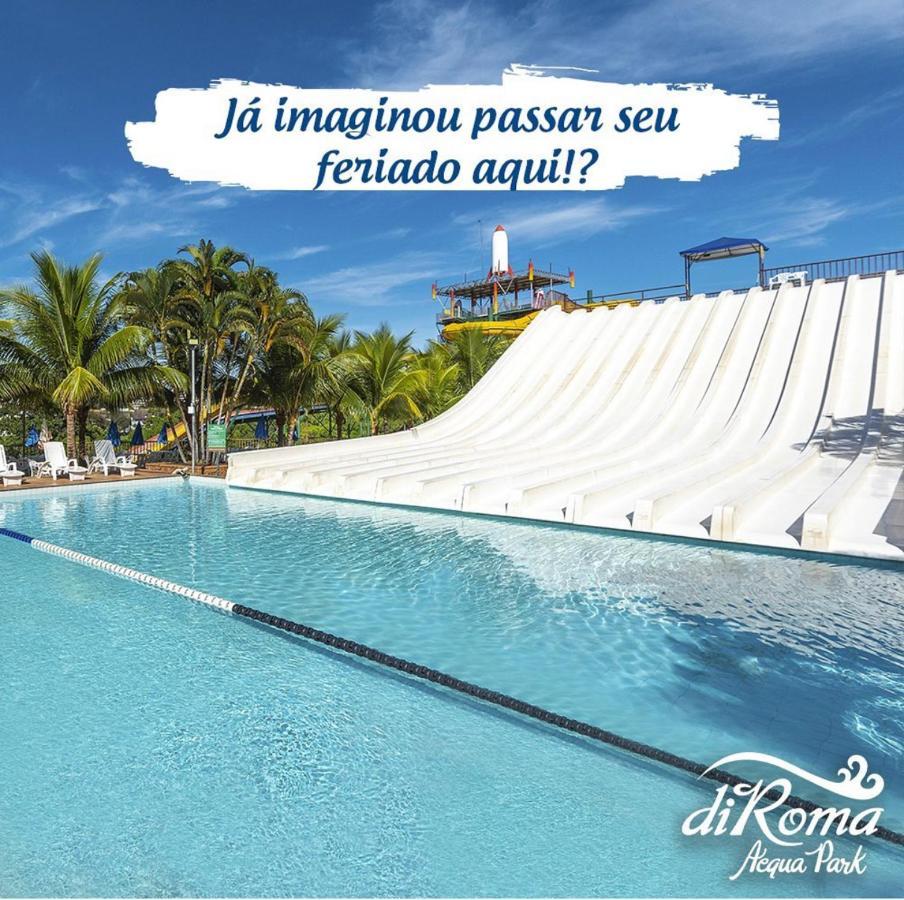Spazzio Diroma Acqua Park Luxo - Parque Aquatico Incluso Apartamento Caldas Novas