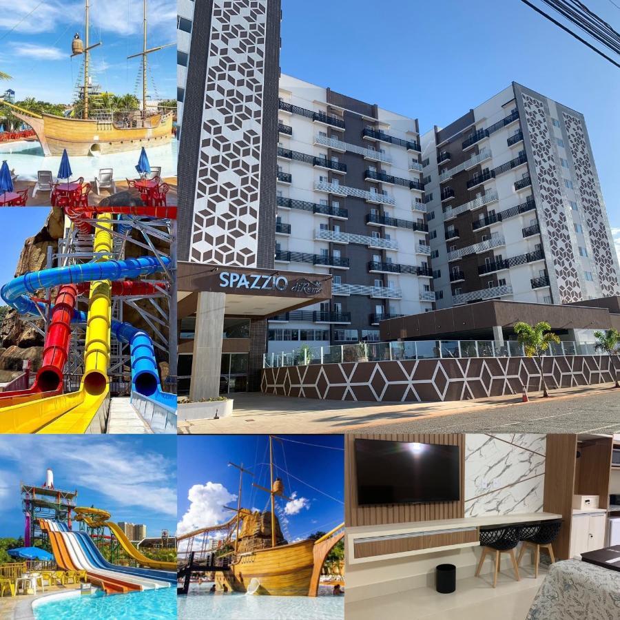 Spazzio Diroma Acqua Park Luxo - Parque Aquatico Incluso Apartamento Caldas Novas